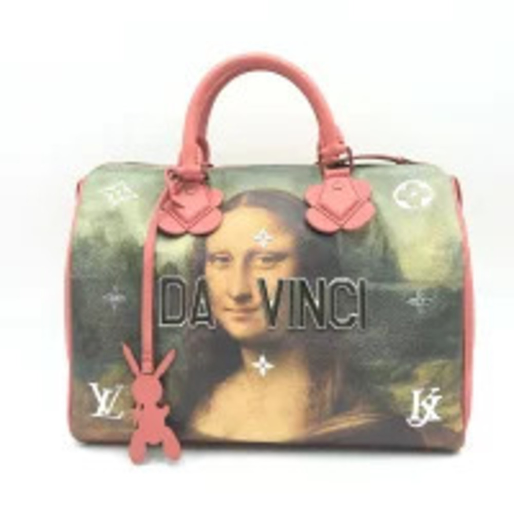 Louis Vuitton Da Vinci Speedy handbag leather Green